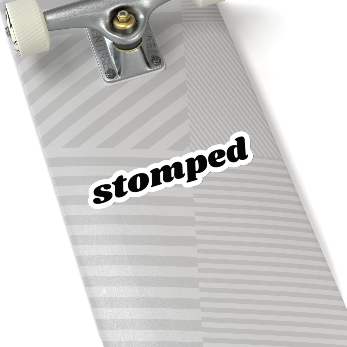 STOMPED STICKER